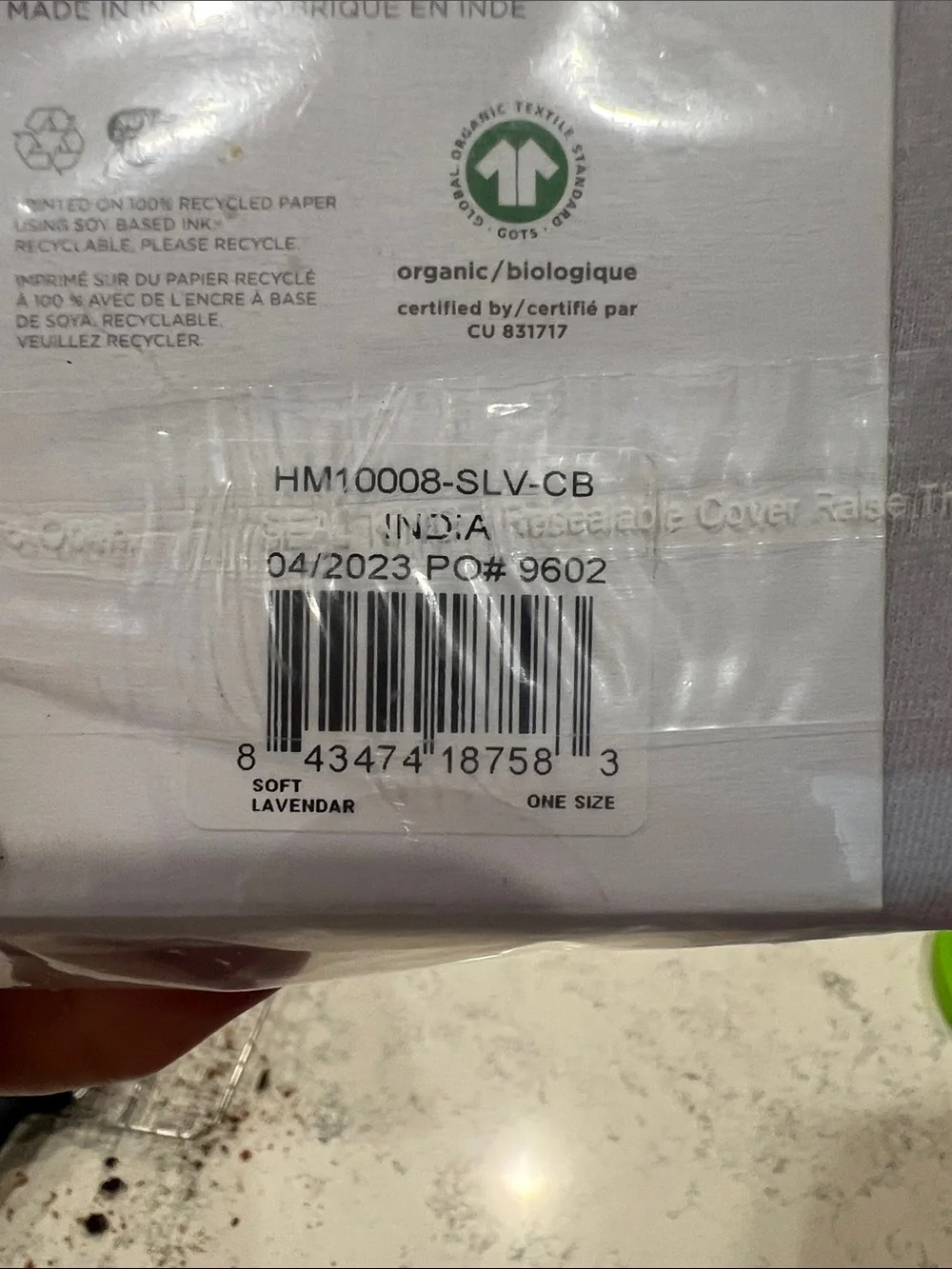 BRAND NEW BURT’S BEES BABY CRIB SHEET